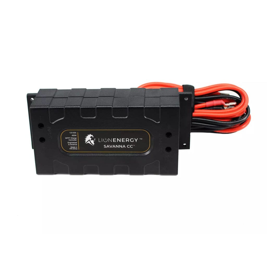 50170175 Lion Energy Savanna CC 30 Amp MPPT Solar Charge Controller | 12V | 400W