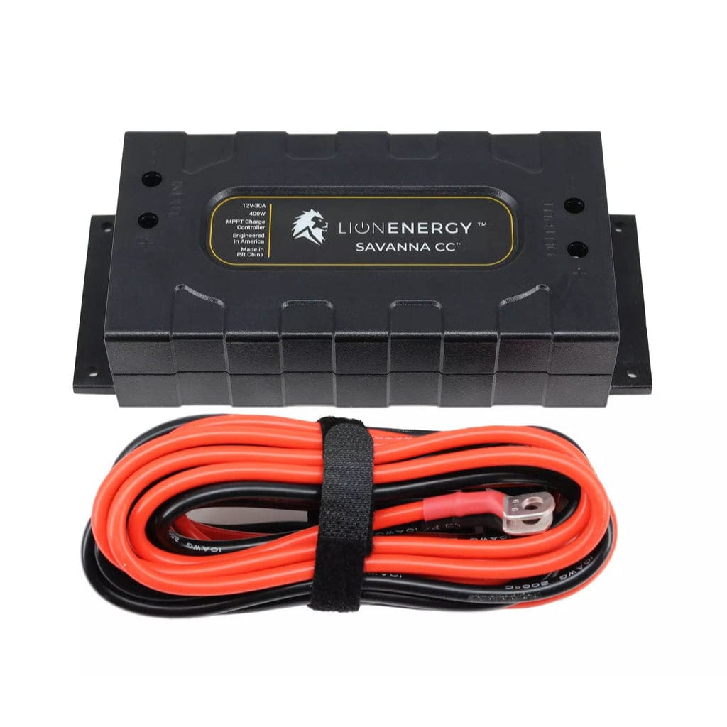 50170175 Lion Energy Savanna CC 30 Amp MPPT Solar Charge Controller | 12V | 400W