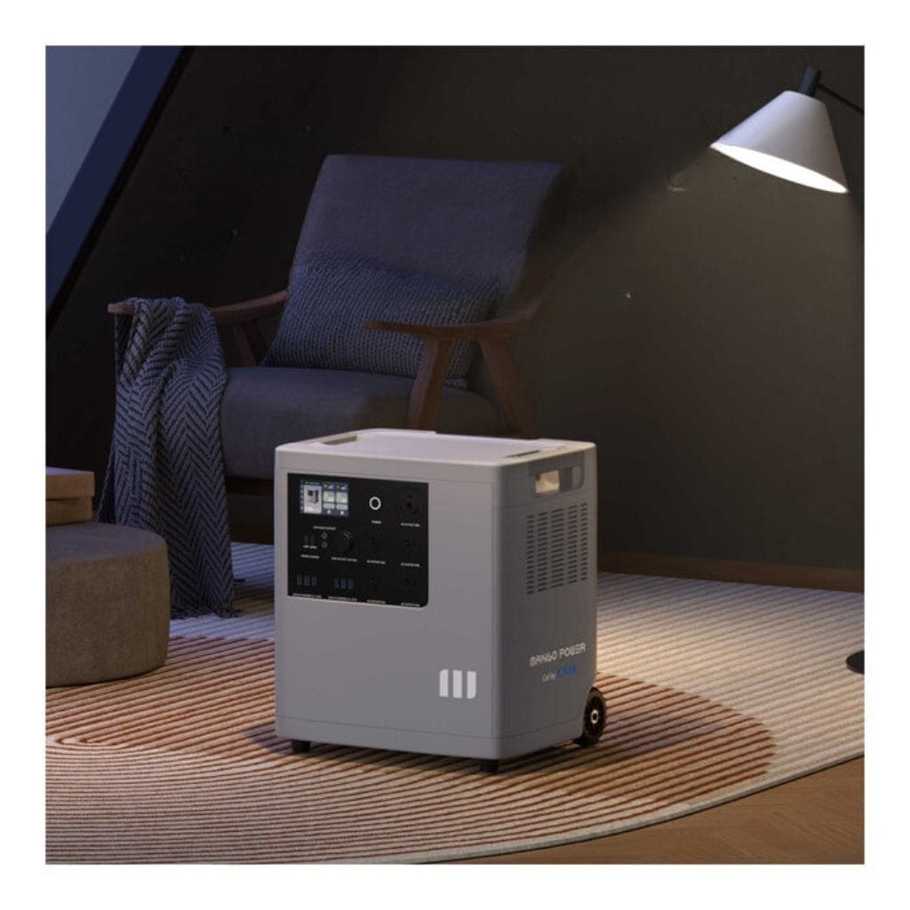MPE01US1N001 Mango Power E LiFePO4 Portable Power Station | 3000W | 3533Wh | 6000 Cycles | Home Power Backup