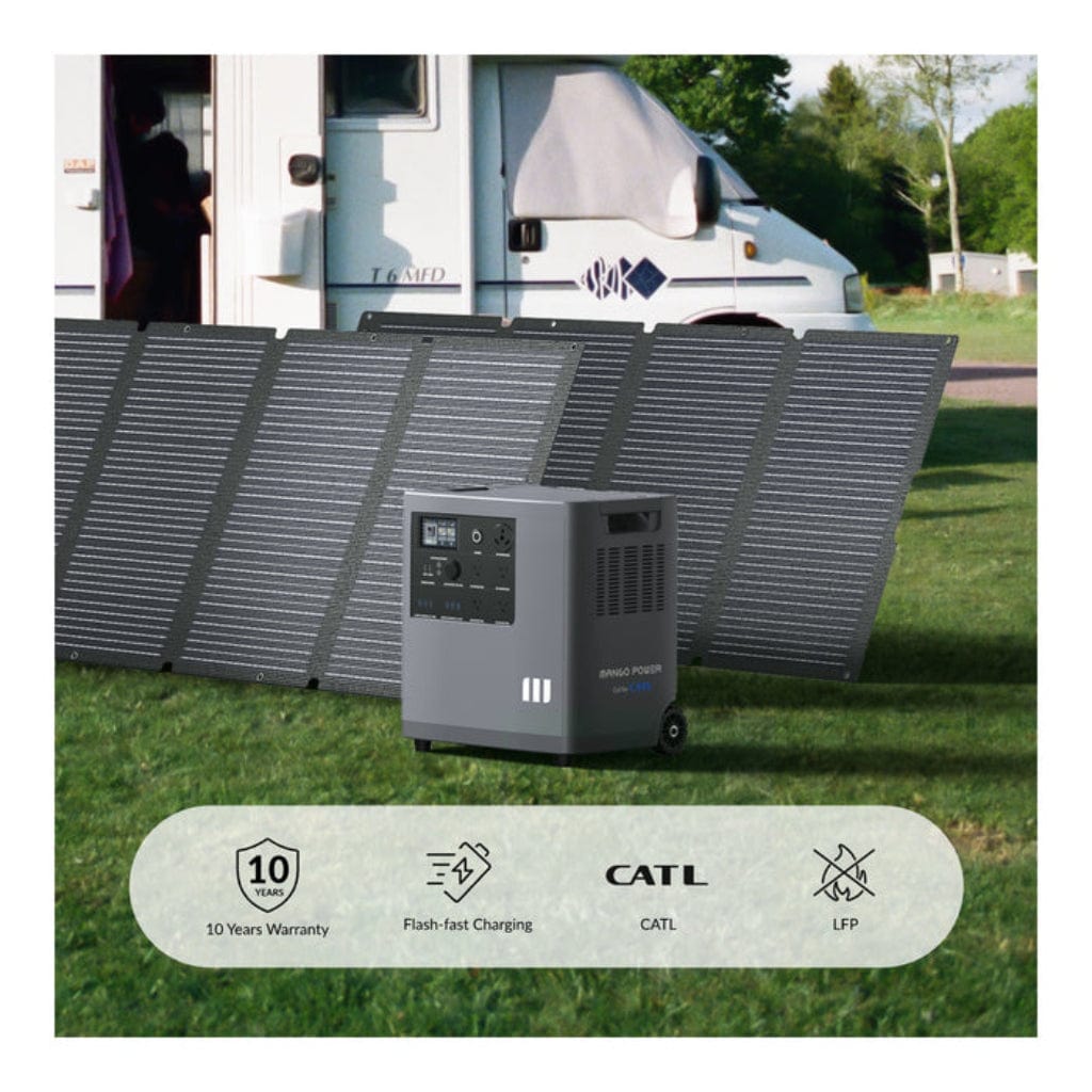 MPE01US1N001 Mango Power E LiFePO4 Portable Power Station | 3000W | 3533Wh | 6000 Cycles | Home Power Backup