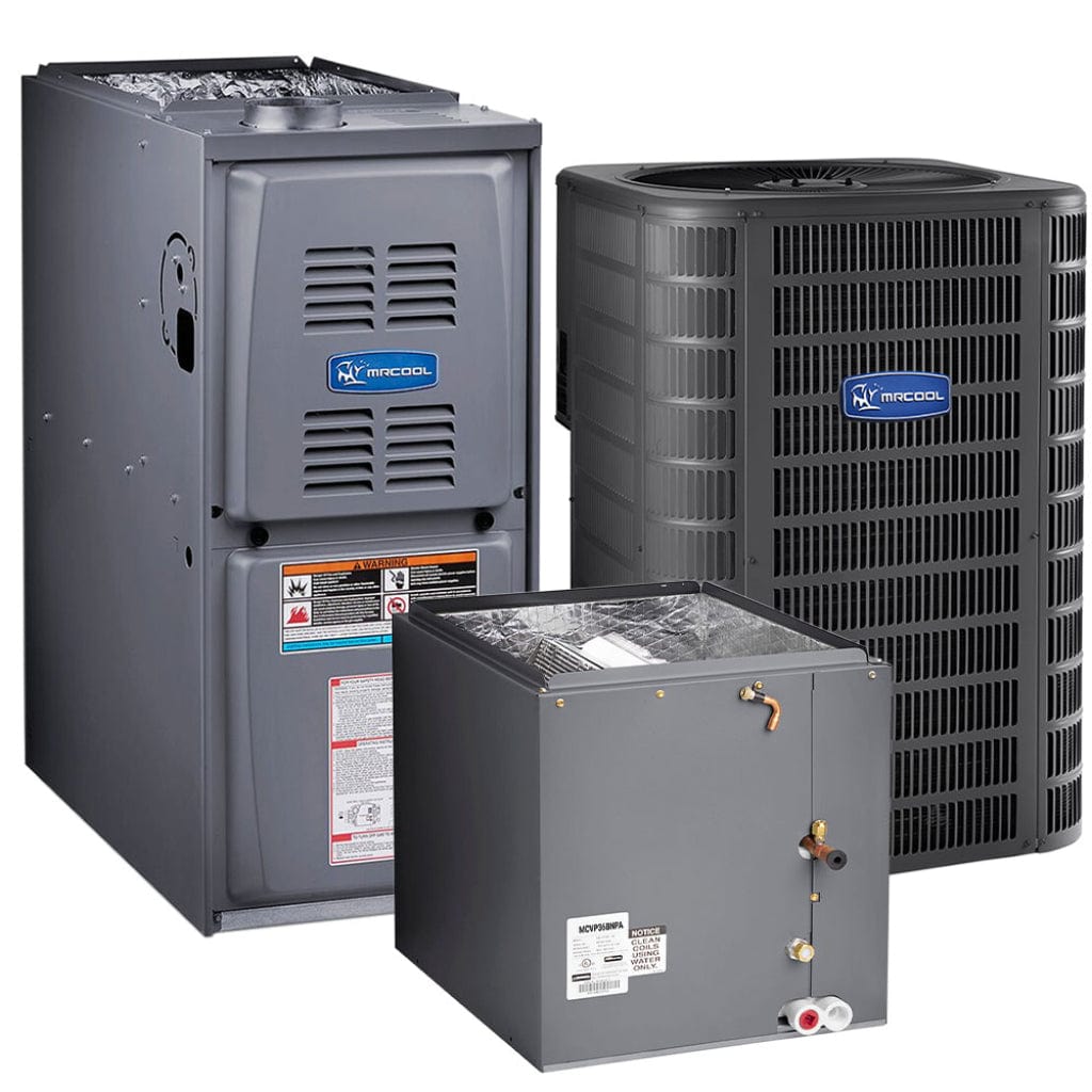 MGM80SE135D5A MRCOOL 80% AFUE 5 Ton 135,000 BTU Upflow/Horizontal 5-Speed Gas Furnace