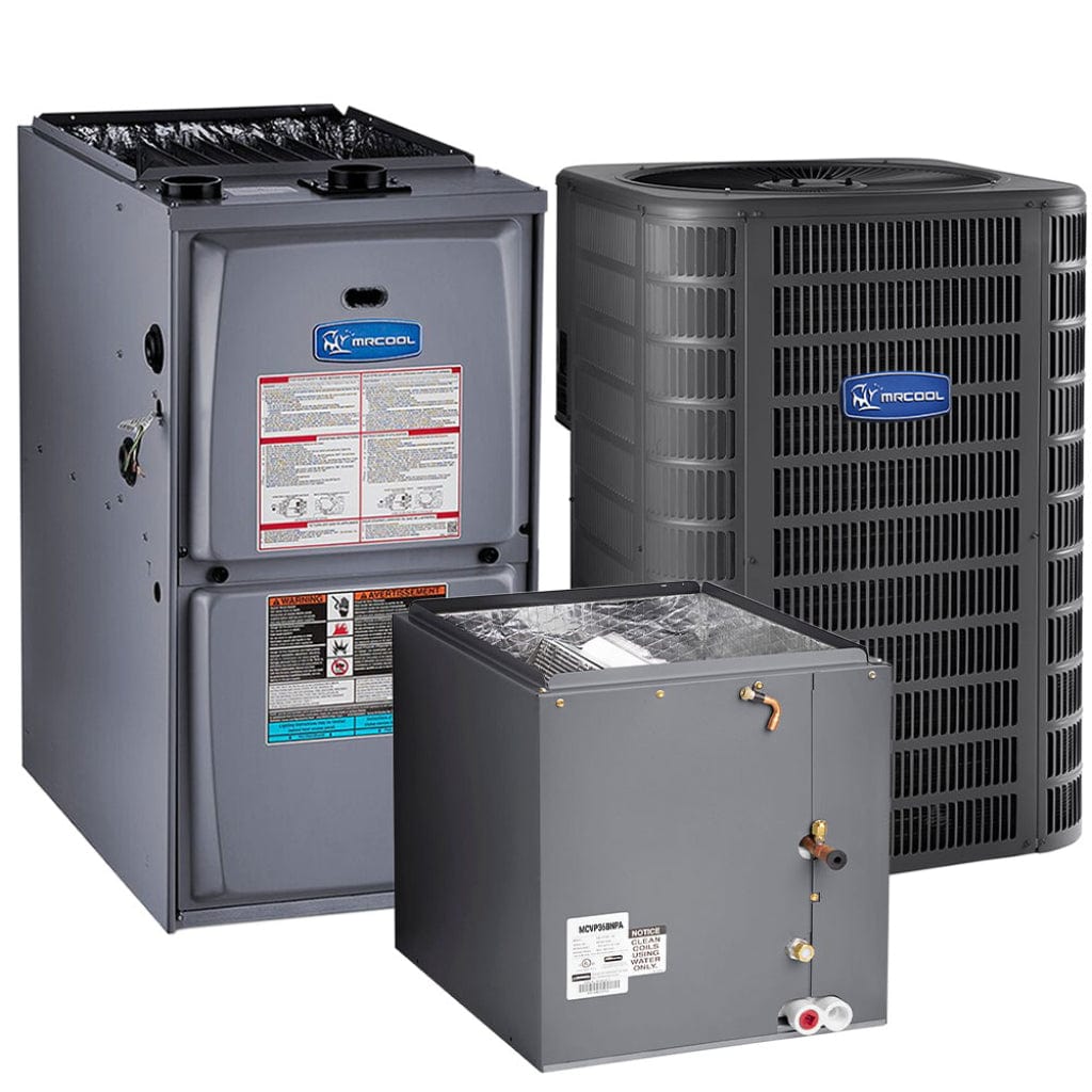 MGD95SE090C4XA MRCOOL Signature 95% AFUE 4 Ton 90,000 BTU Downflow Multi-Speed Gas Furnace