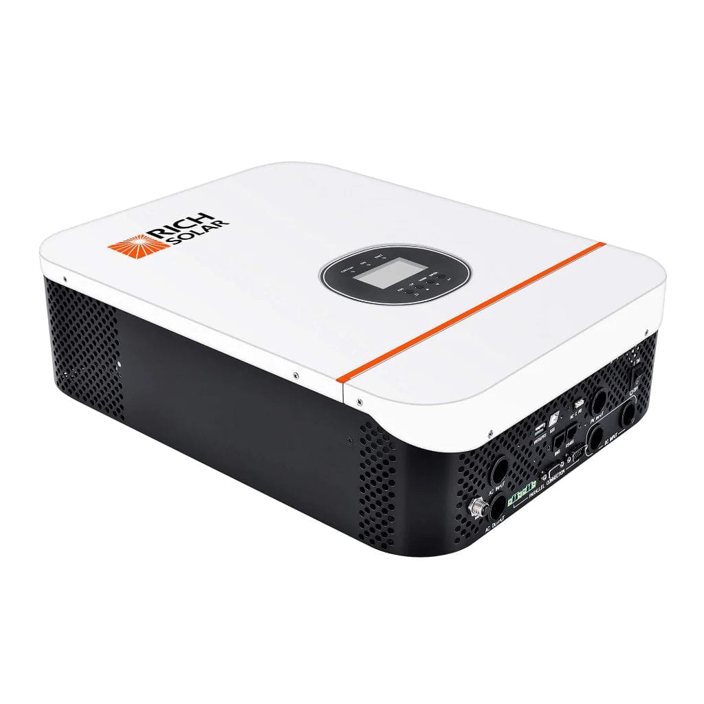 RS-H3048 Rich Solar 3000 Watt 48V Off-grid Hybrid Solar Inverter | Pure Sine Wave Inverter | LCD Screen | CE Certified