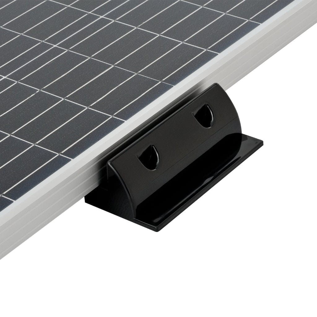 Rich Solar Corner Bracket Mount Set of 6 | UV Resistant | ABS Plastic Material