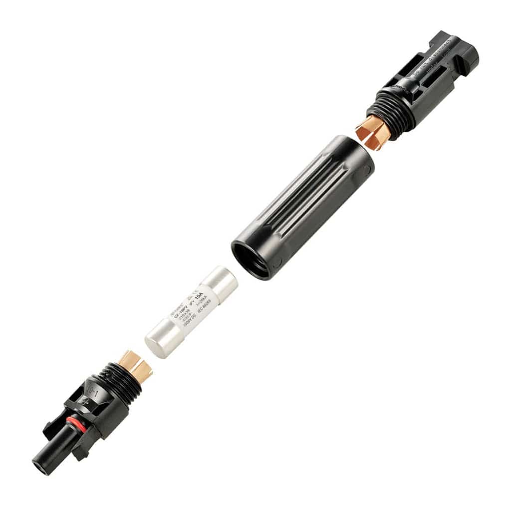 Rich Solar Inline Fuse Holder with 10A 15A 20A 30A Fuse | UL94-V0 | CATIII | IP67 Rated