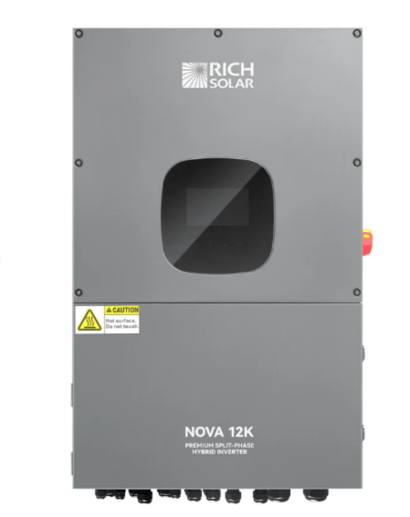 RS-H12K Rich Solar NOVA 12K 12000W 48V Split Phase Hybrid Inverter