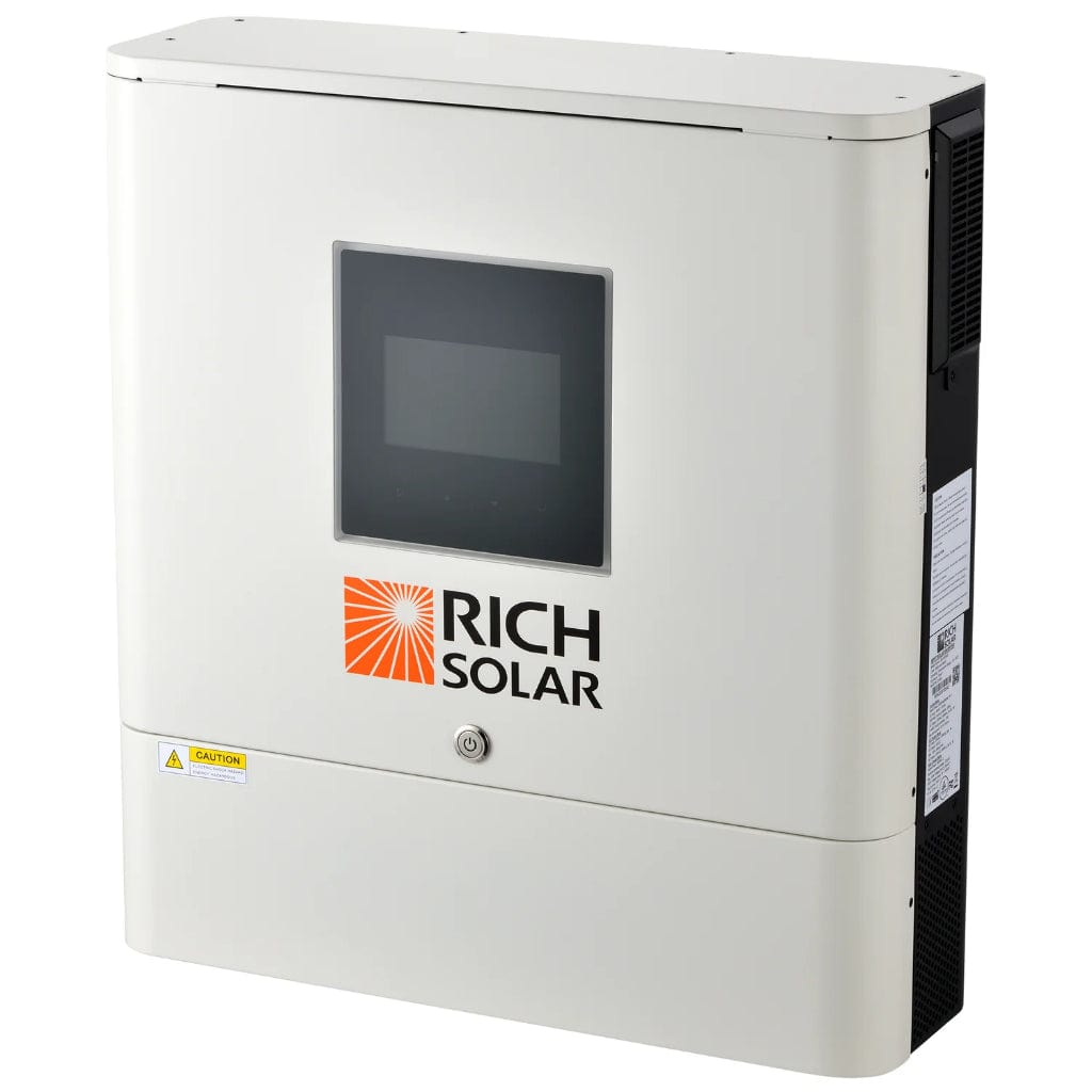 RS-H6548S Rich Solar Nova 6500-S 6500 Watt 48V Off-grid Hybrid Solar Inverter | Pure Sine Wave Inverter | LCD Screen | UL Certified