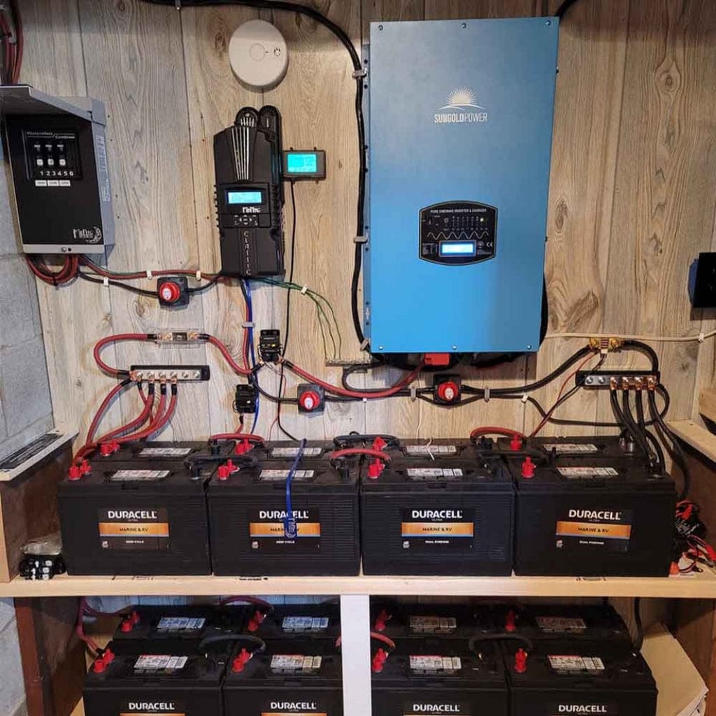 LFPV12K48V240VSP SunGoldPower 12000W 48V Split Phase Inverter Charger | Pure Sine Wave | Off-Grid | Home Backup Inverter