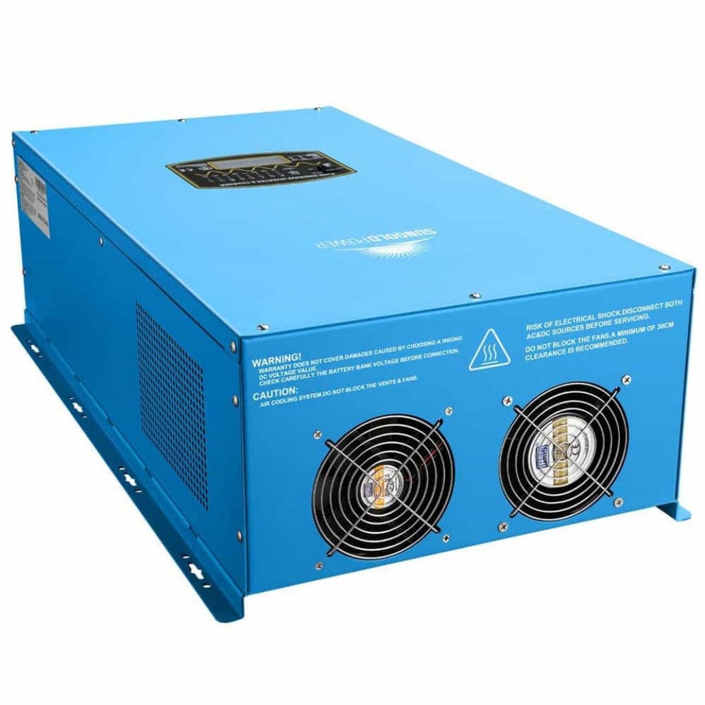 LFPV12K48V240VSP SunGoldPower 12000W 48V Split Phase Inverter Charger | Pure Sine Wave | Off-Grid | Home Backup Inverter