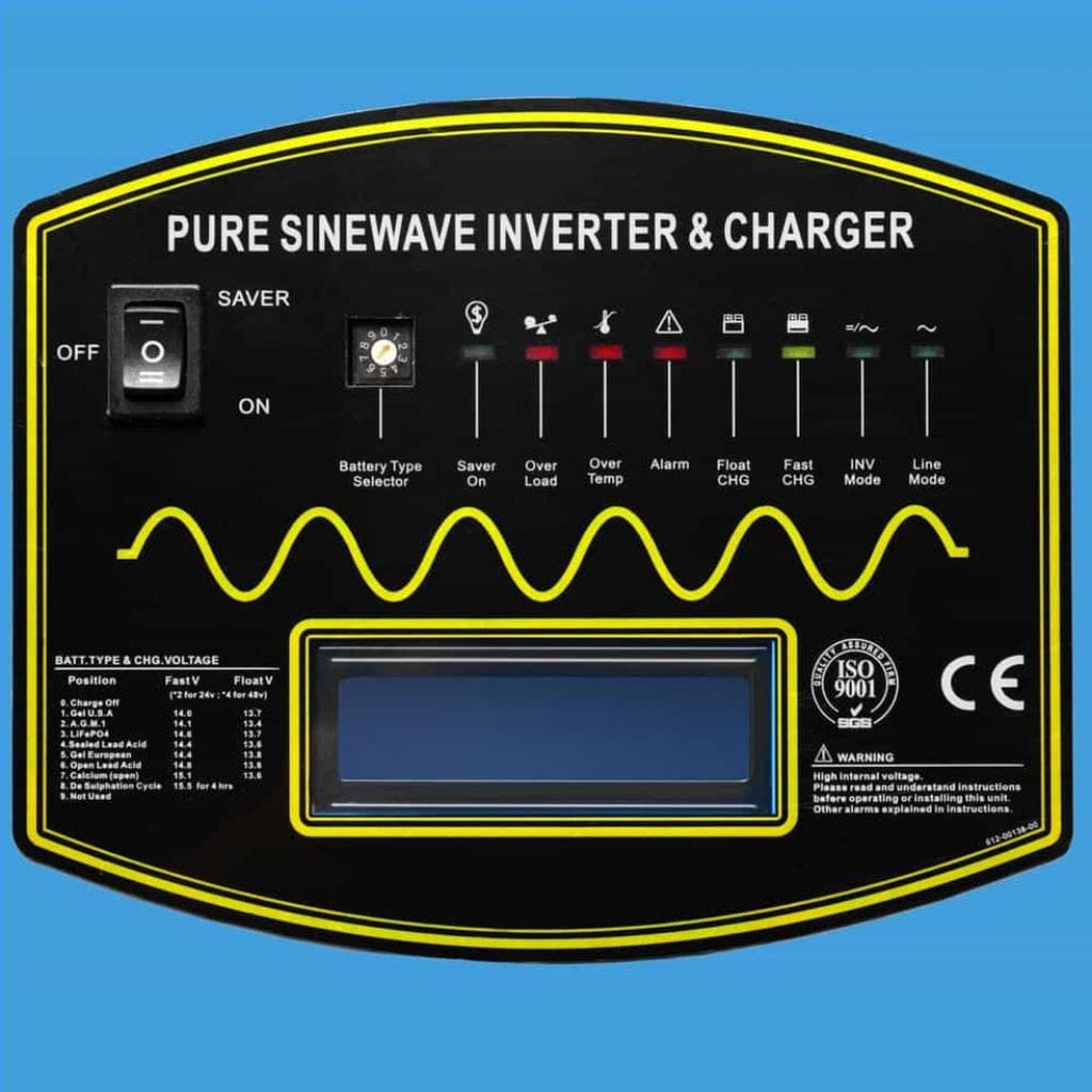 LFPV12K48V240VSP SunGoldPower 12000W 48V Split Phase Inverter Charger | Pure Sine Wave | Off-Grid | Home Backup Inverter
