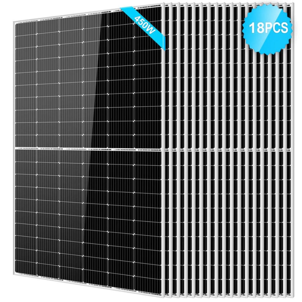 SP-450WM-18PCS SunGoldPower 450W Monocrystalline PERC Solar Panel | Off-Grid | CE Approved | IP68 Rated