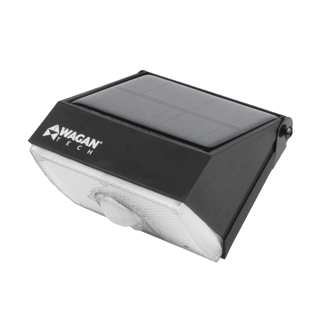 8570 Wagan Tech 1000 Lumen Solar Wall Light | IP65 Rated | Monocrystalline Solar Panel