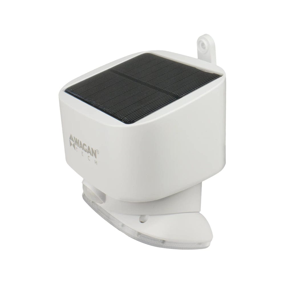 8569 Wagan Tech 2000 Lumen Solar Wall Light (White) | IP65 Rated | CE, RoHS, FCC Certified
