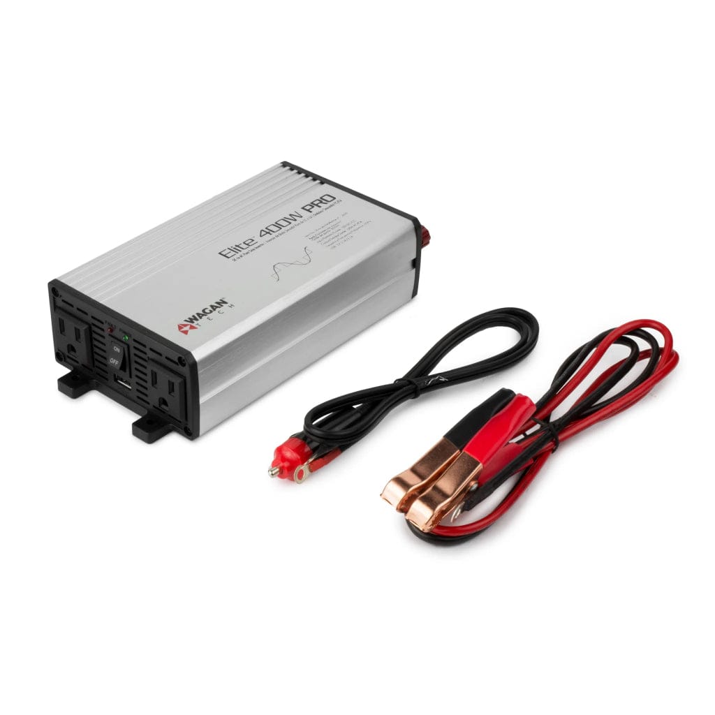 2610 Wagan Tech Elite 400W Pro Pure Sine Wave Inverter | 120V | CE Certified | RoHS Compliant