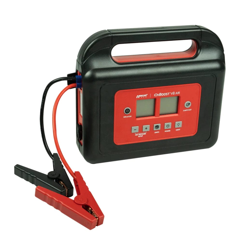 7526 Wagan Tech iOnBoost V8 Air Power Bank with Jump Starter & Inflator | 37Wh | CE Certified