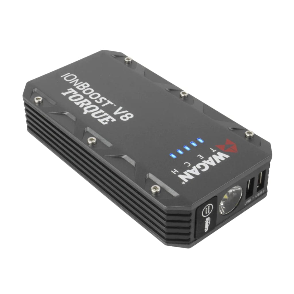 7505 Wagan Tech iOnBoost V8 Torque Power Bank with Jump Starter | 31Wh | CE, RoHS, FCC Certified