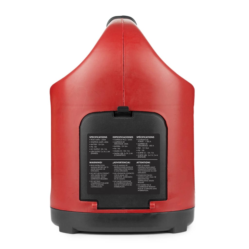 7556 Wagan Tech JumpBoost V10 Air Power Station with Jump Starter & Inflator | 12V | Outdoor Power Supply