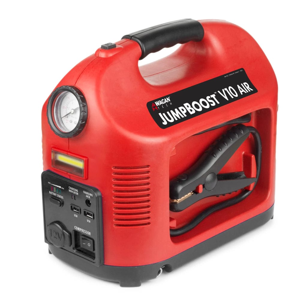 7556 Wagan Tech JumpBoost V10 Air Power Station with Jump Starter & Inflator | 12V | Outdoor Power Supply