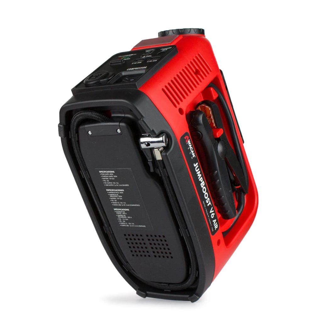 7550 Wagan Tech JumpBoost V6 Air Power Station with Jump Starter & Inflator | 12V | Outdoor Power Supply