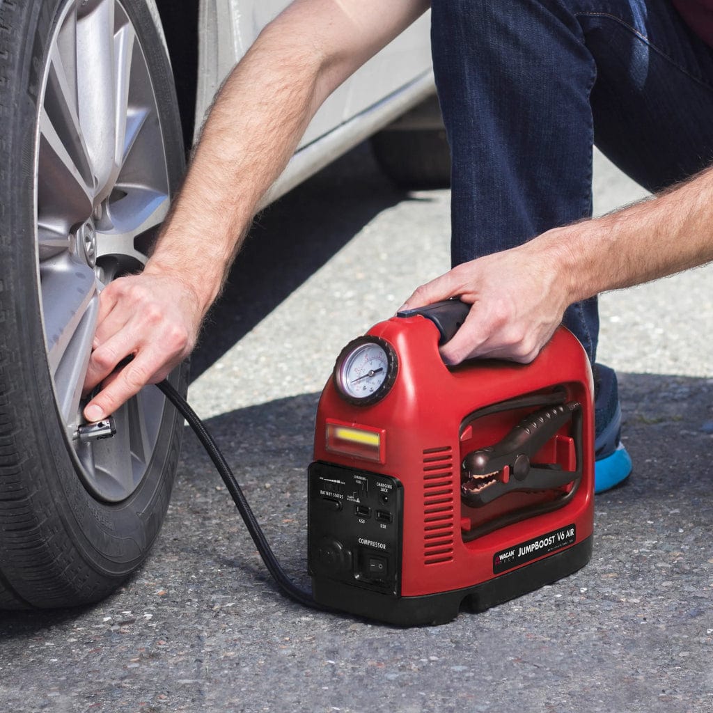7550 Wagan Tech JumpBoost V6 Air Power Station with Jump Starter & Inflator | 12V | Outdoor Power Supply