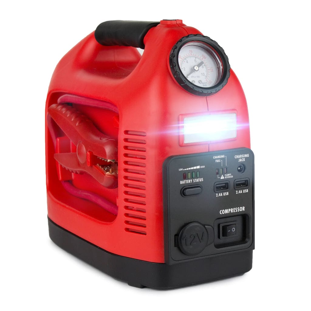 7550 Wagan Tech JumpBoost V6 Air Power Station with Jump Starter & Inflator | 12V | Outdoor Power Supply