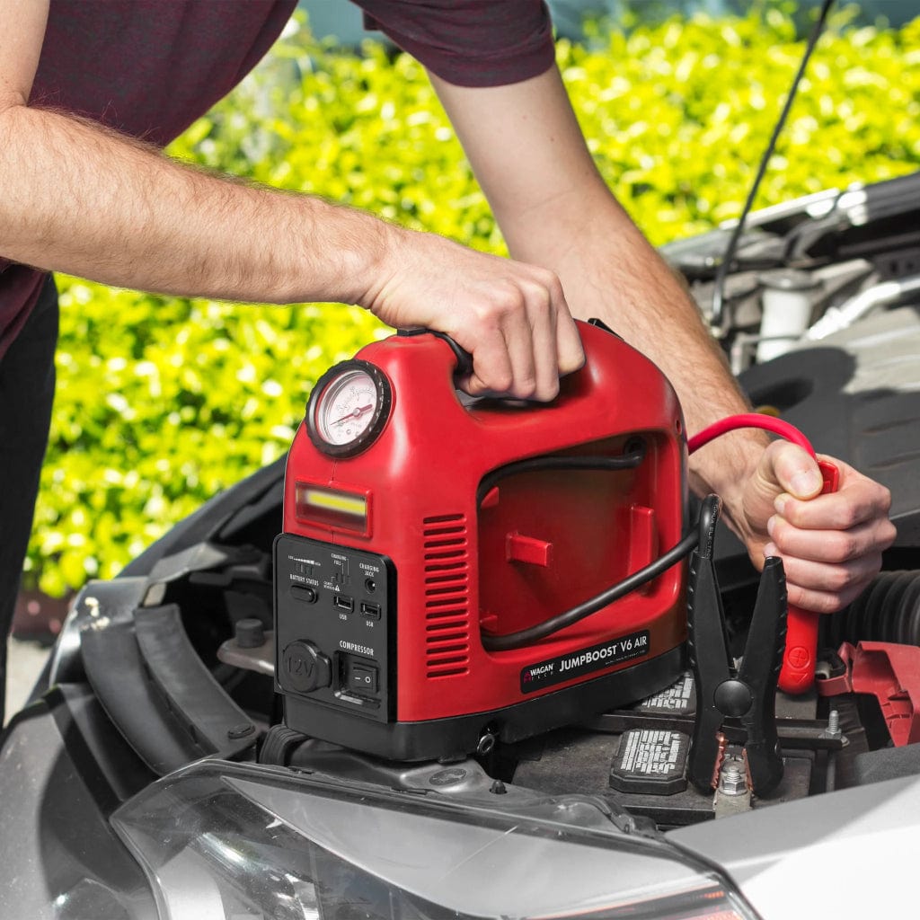 7550 Wagan Tech JumpBoost V6 Air Power Station with Jump Starter & Inflator | 12V | Outdoor Power Supply