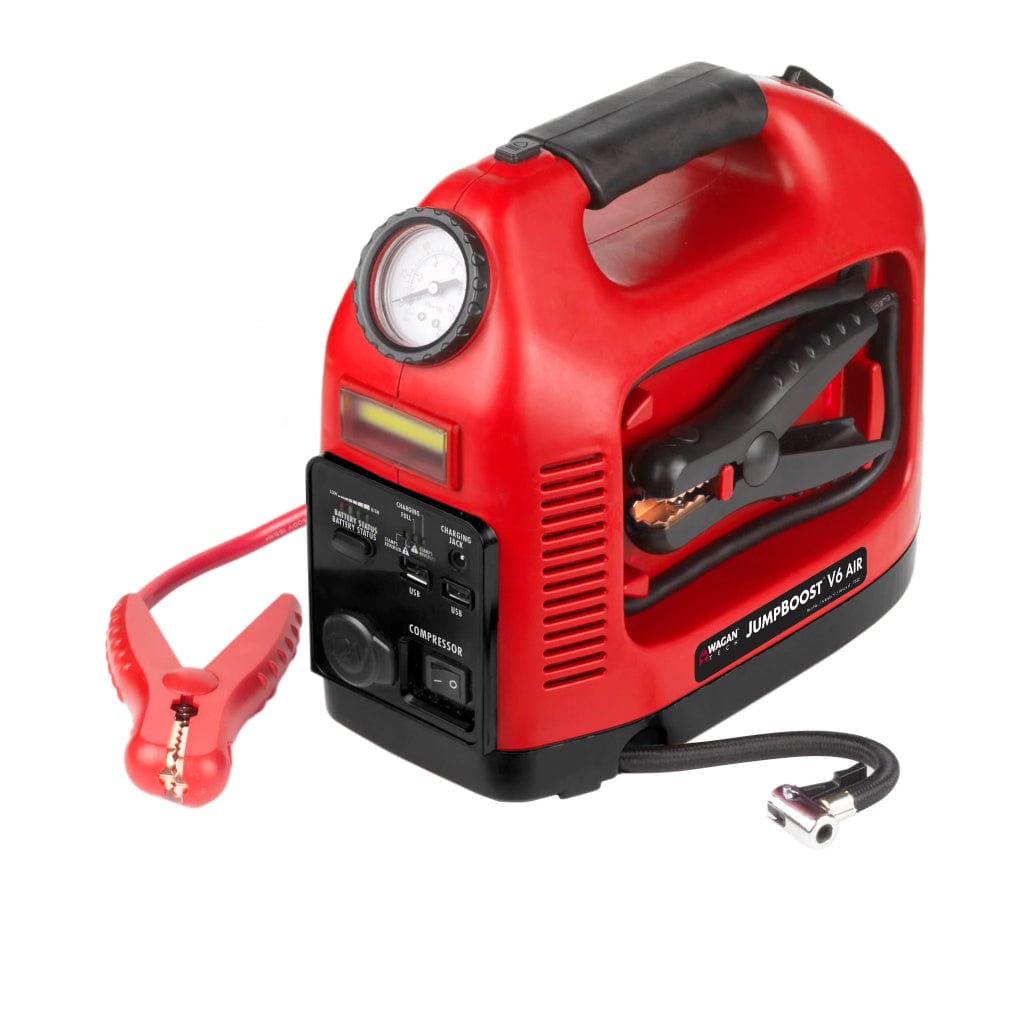 7550 Wagan Tech JumpBoost V6 Air Power Station with Jump Starter & Inflator | 12V | Outdoor Power Supply