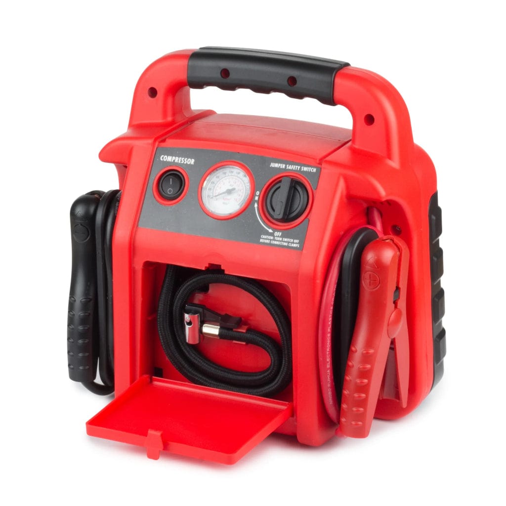 7552 Wagan Tech JumpBoost V8 Air Power Station with Jump Starter & Inflator | 12V | Outdoor Power Supply