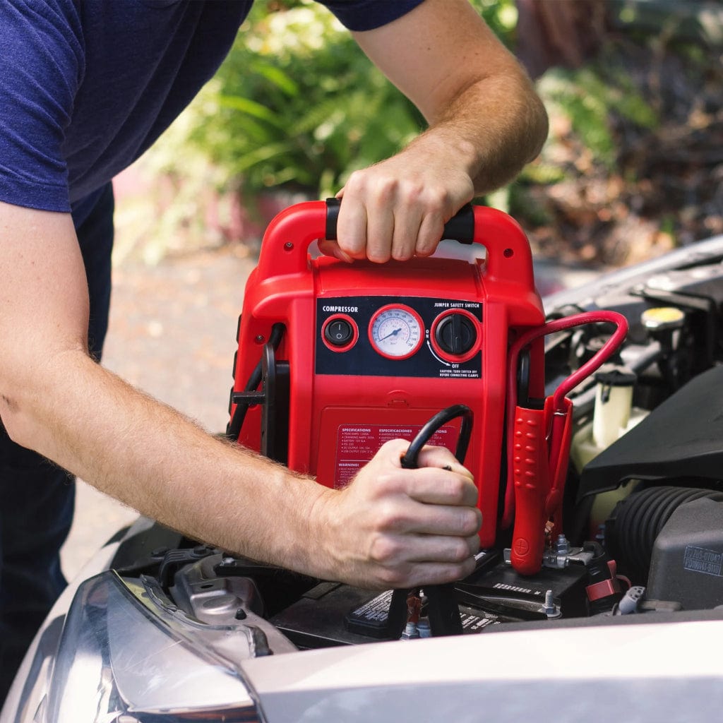 7552 Wagan Tech JumpBoost V8 Air Power Station with Jump Starter & Inflator | 12V | Outdoor Power Supply