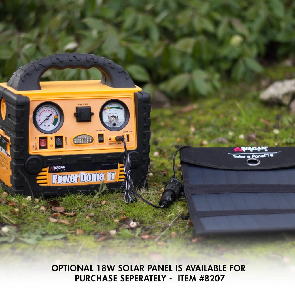 2464 Wagan Tech Power Dome LT Portable Power Station with Jump Starter & Inflator | 200 Watts | 110 Volts