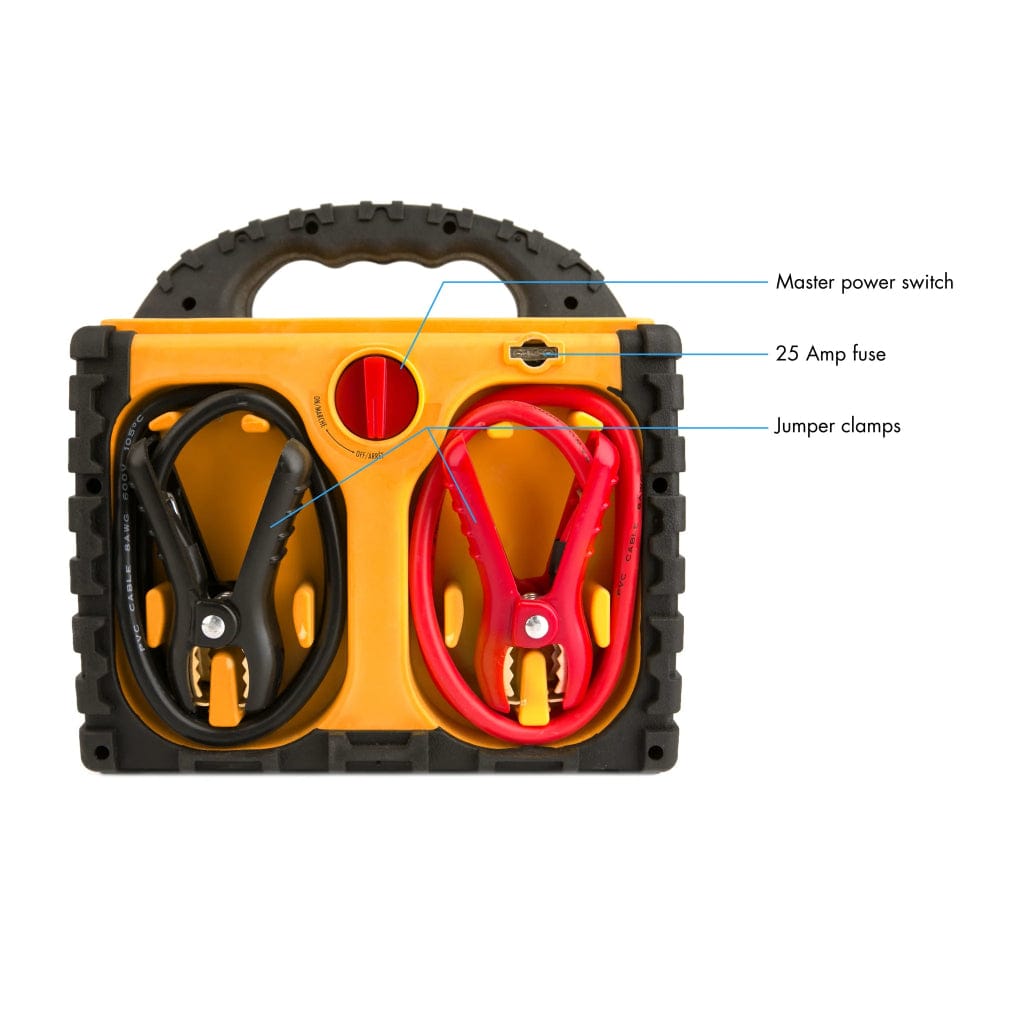 2464 Wagan Tech Power Dome LT Portable Power Station with Jump Starter & Inflator | 200 Watts | 110 Volts