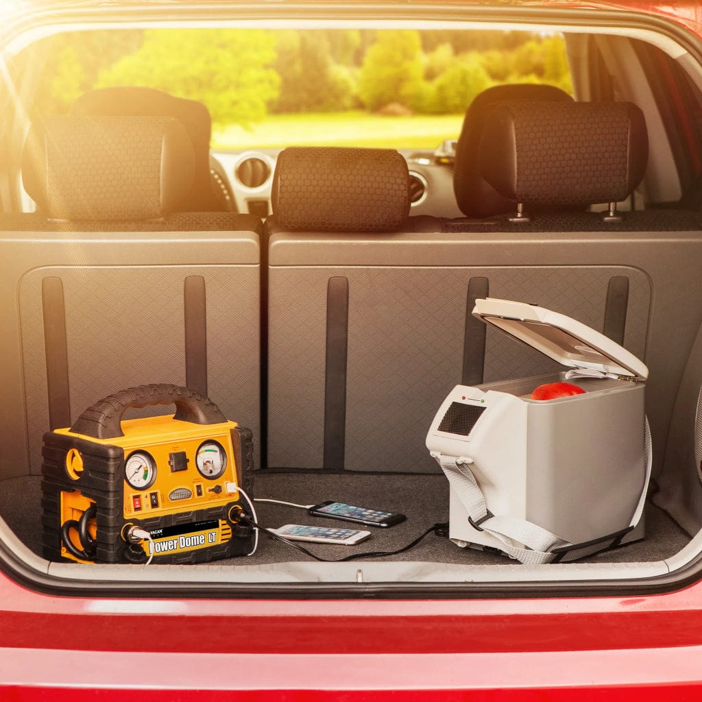 2464 Wagan Tech Power Dome LT Portable Power Station with Jump Starter & Inflator | 200 Watts | 110 Volts