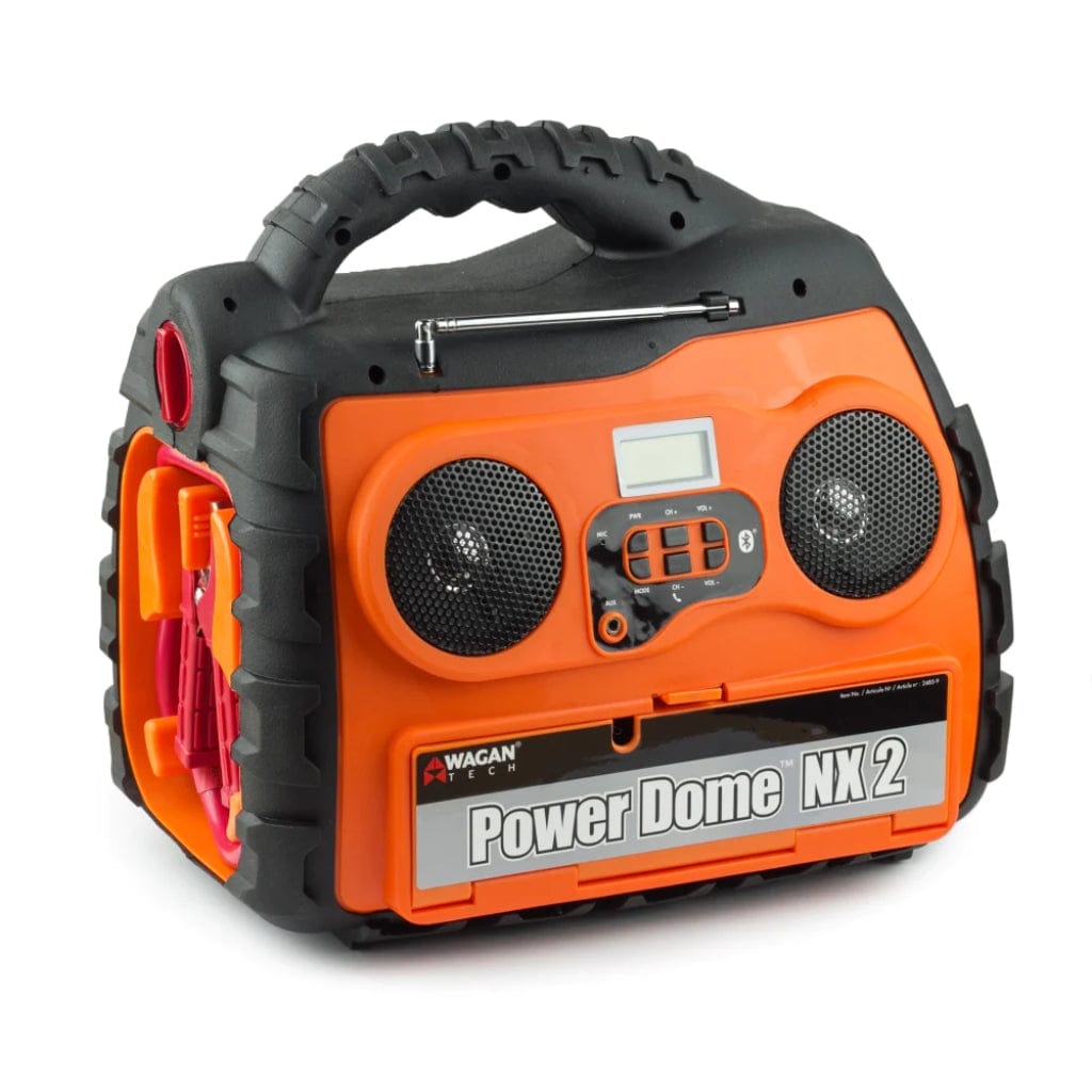 2485-9 Wagan Tech Power Dome NX2 Portable Power Station with Inflator and Jump Starter | 200 Watts | 110 Volts
