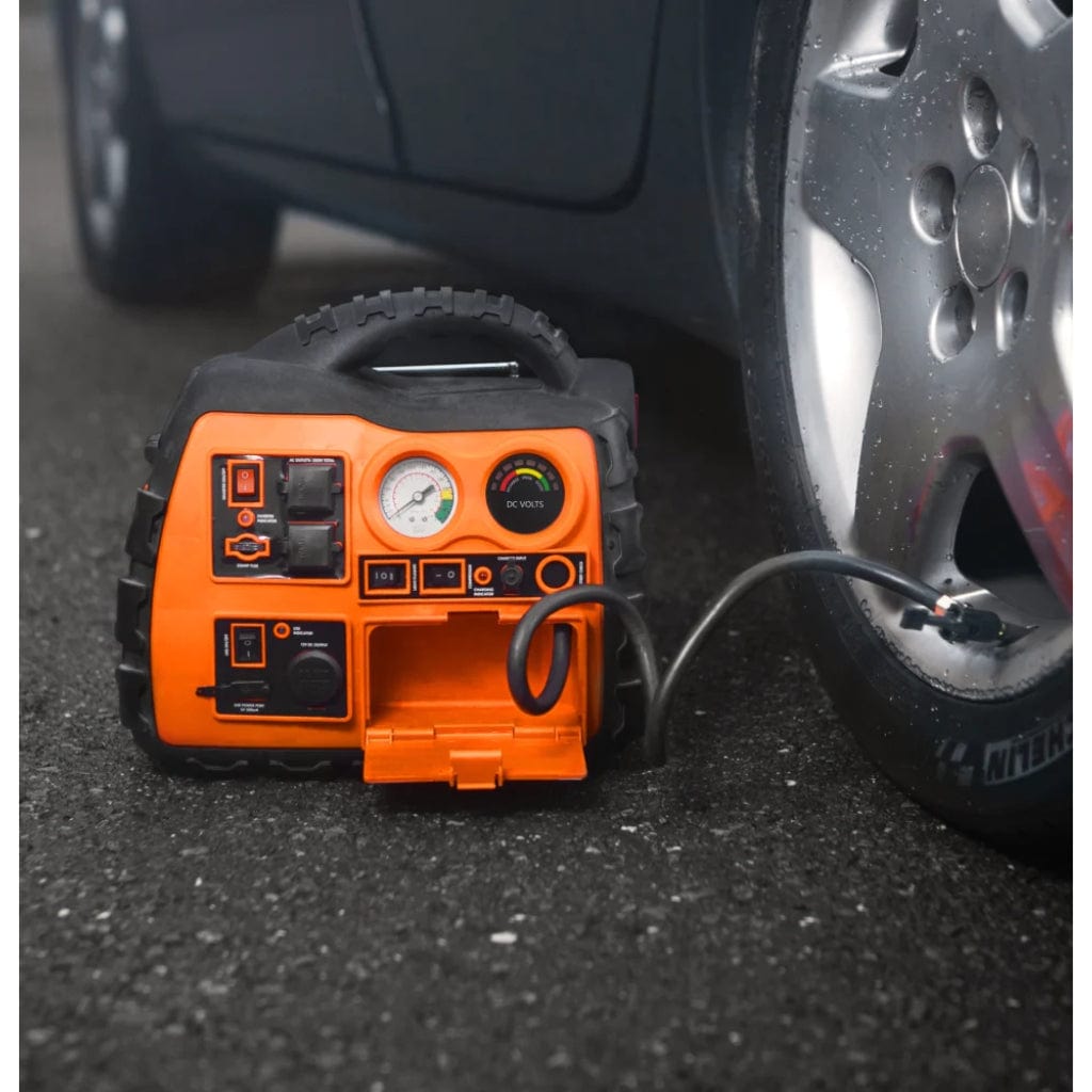 2485-9 Wagan Tech Power Dome NX2 Portable Power Station with Inflator and Jump Starter | 200 Watts | 110 Volts