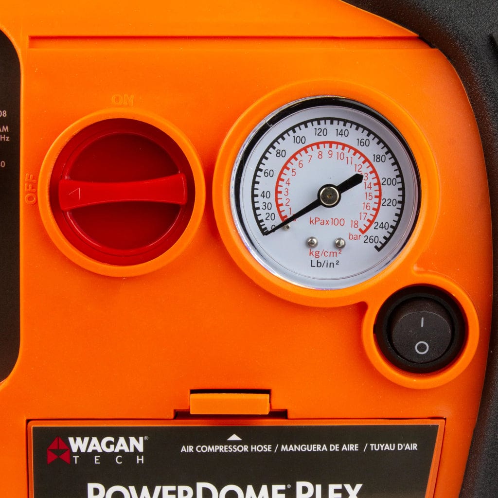 7561 Wagan Tech Power Dome PLEX Portable Power Station with Jump Starter & Inflator | 14Ah | 115 Volts | SLA Battery