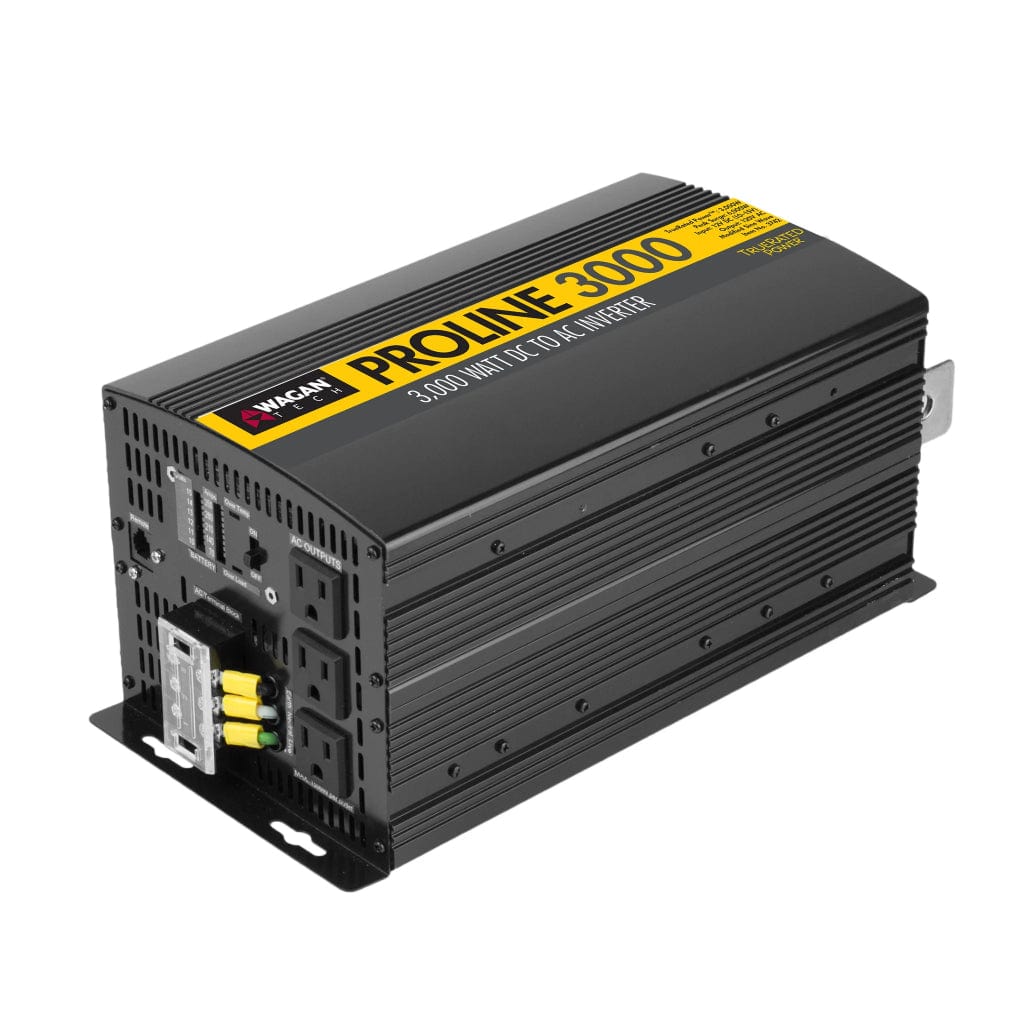 3742 Wagan Tech Proline 3000W Inverter | 115–125V | RoHS Compliant | CE Certified