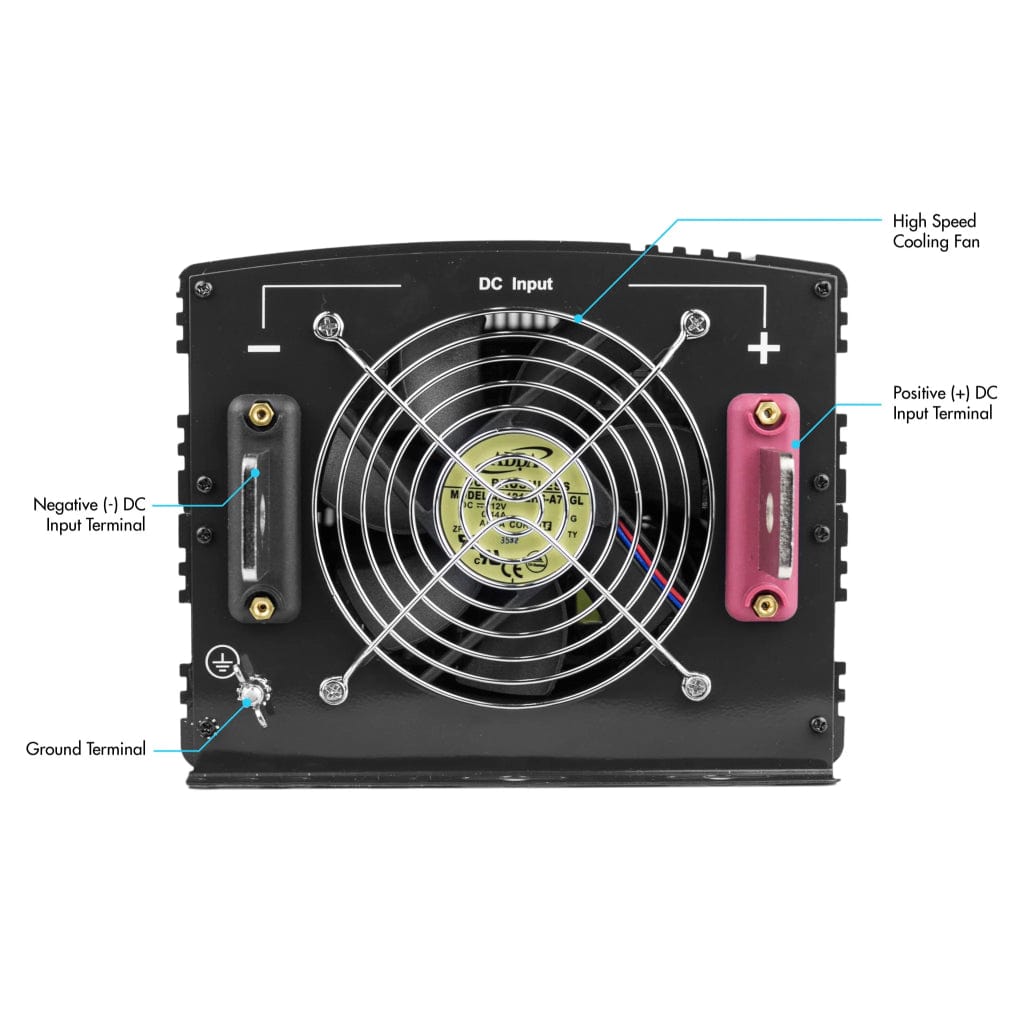 3746 Wagan Tech Proline 8000W Inverter | 120V | RoHS Compliant | CE Certified