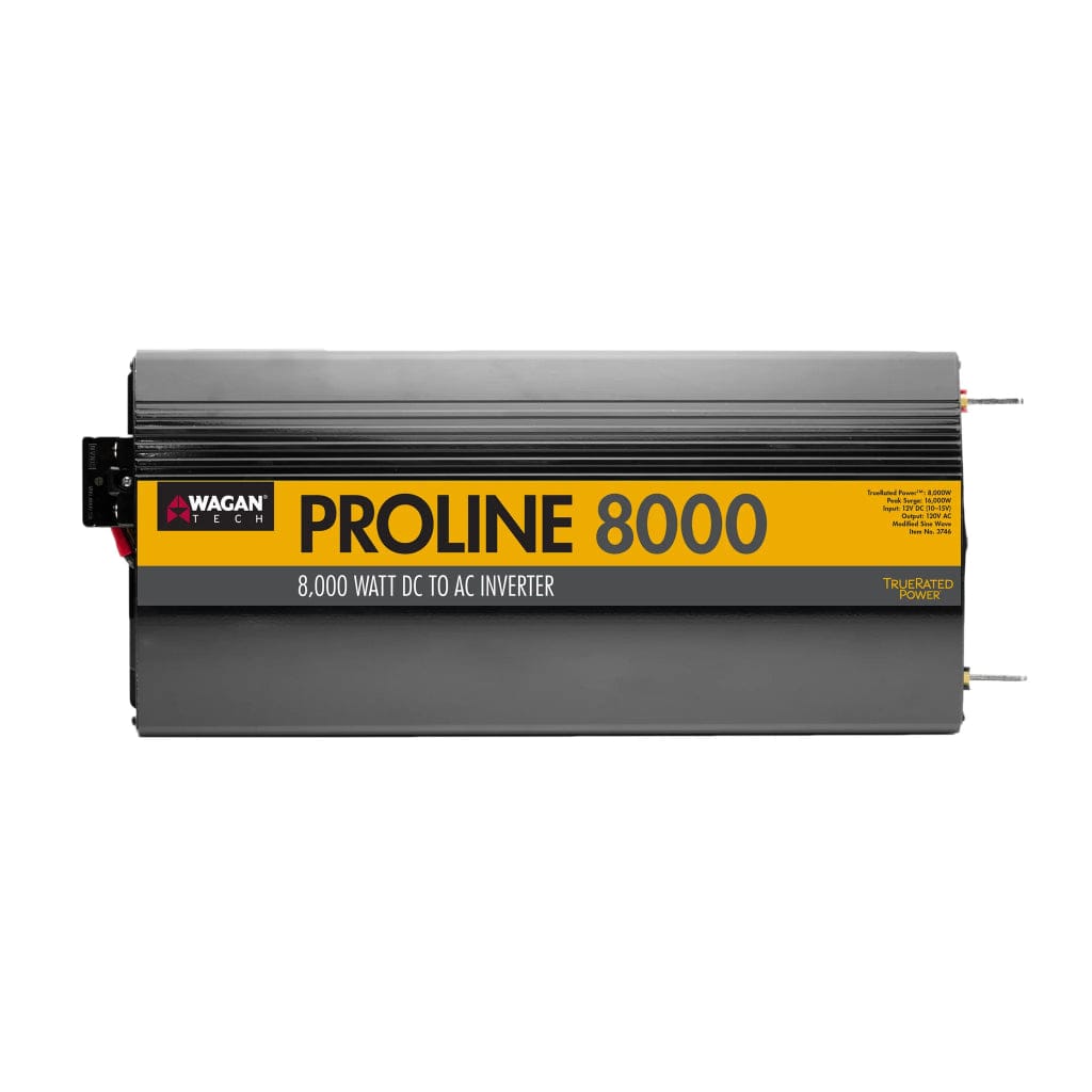 3746 Wagan Tech Proline 8000W Inverter | 120V | RoHS Compliant | CE Certified