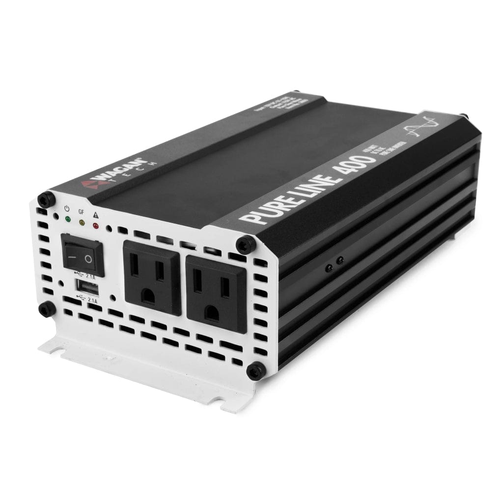 3800 Wagan Tech Pure Line 400W Pure Sine Wave Inverter | ETL Certified | RoHS Compliant | CE Approved