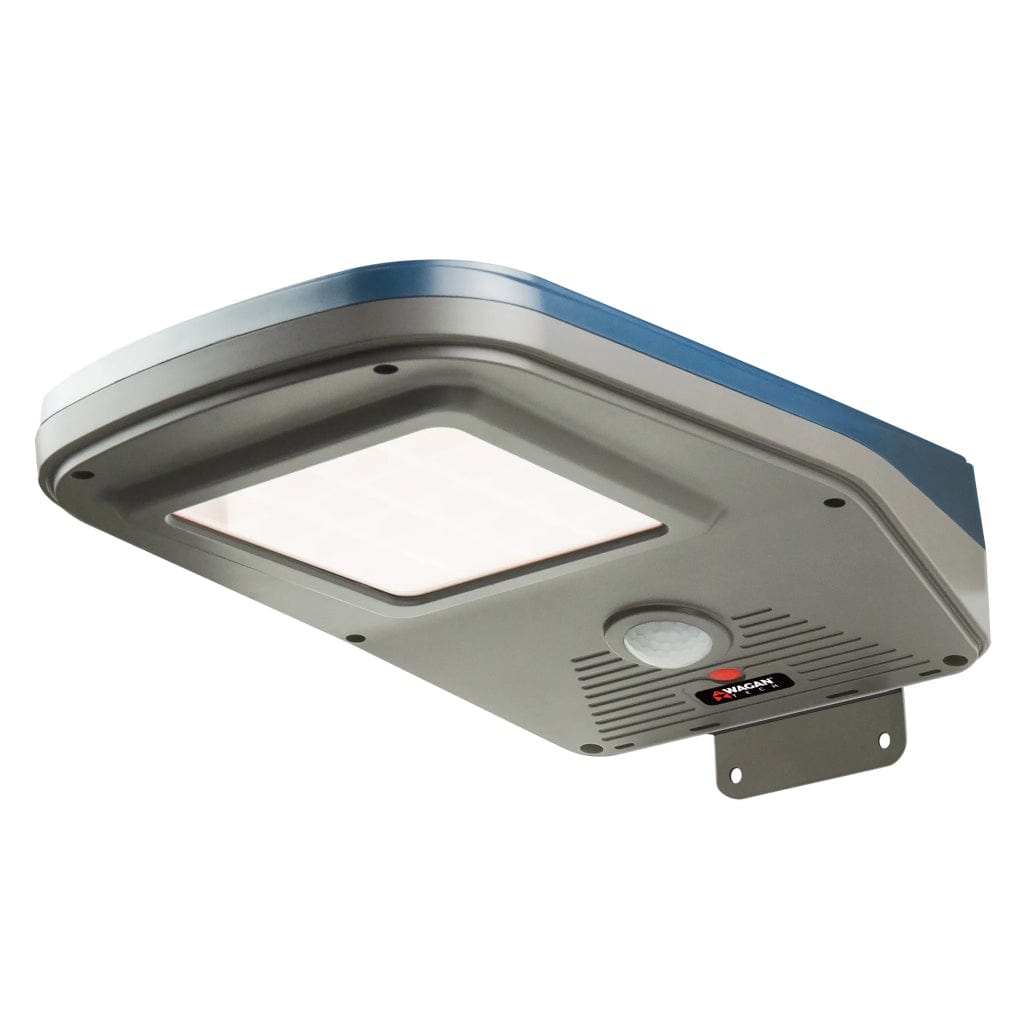 8590 Wagan Tech Solar + LED Flood Light 2000 with Remote | IP65 Rated | CE, RoHS, FCC, BSCI Certified