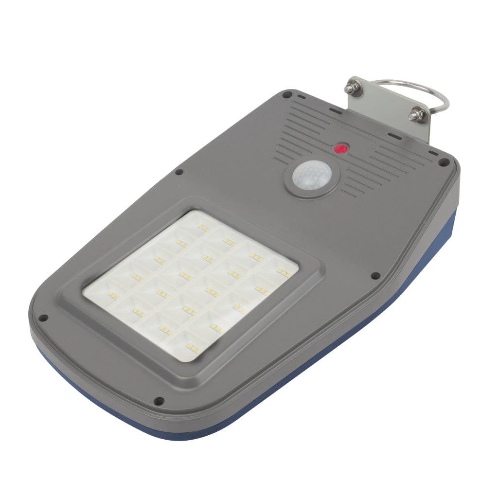 8590 Wagan Tech Solar + LED Flood Light 2000 with Remote | IP65 Rated | CE, RoHS, FCC, BSCI Certified