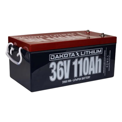 Dakota Lithium 36V 110Ah LiFePO4 Battery | 5,000 Cycles | 3,960 Wh | Deep Cycle Battery