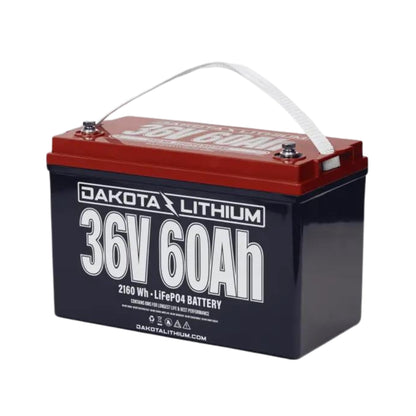 Dakota Lithium 36V 60Ah LiFePO4 Battery | 3,000 Cycles | 2,304 Wh | Deep Cycle Battery