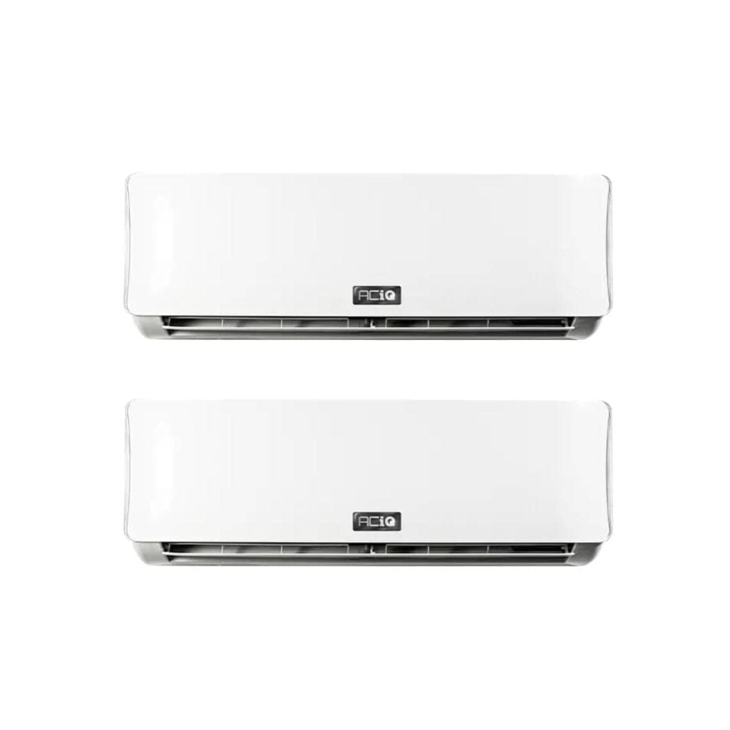 ACiQ 18k BT Extreme 2 Zone Wall Mount Mini Split System R454B | 9+9 ...