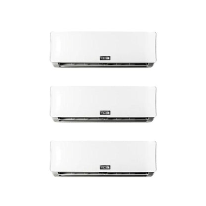 ACiQ-27Z-HH-M4C / ACIQ-09W-HH-MD-3 ACiQ 27k BTU Extreme 3-Zone Wall Mount Mini Split System R454B | 23.0 SEER2 | Extreme Heat  9+9+9