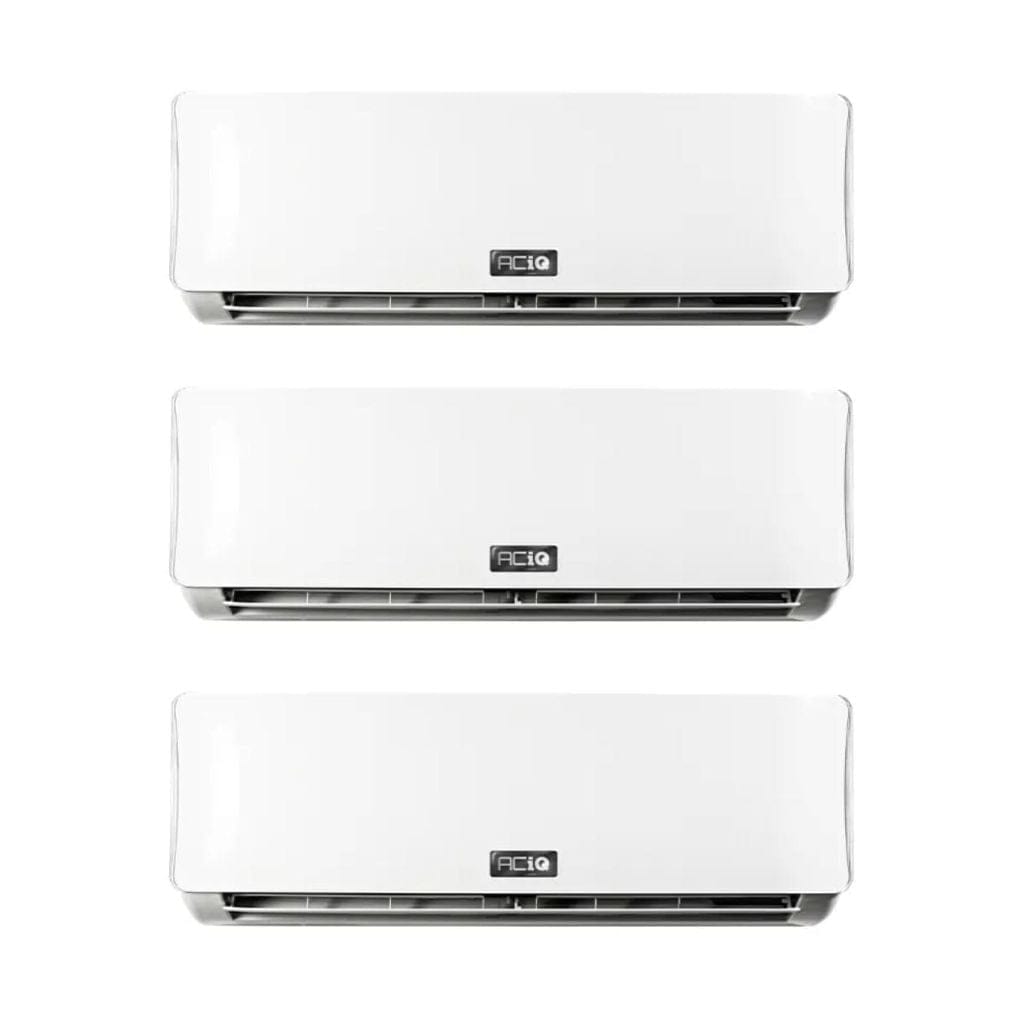 ACiQ 27k BTU Standard 3 Zone Wall Mount Mini Split System R454B ...