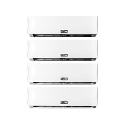 ES-27Z-M4C / ACIQ-06W-HH-MD-4 ACiQ 27k BTU Standard 4 Zone Wall Mount Mini Split System R454B | 25.0 SEER2 | Mini Split Inverter 6+6+6+6
