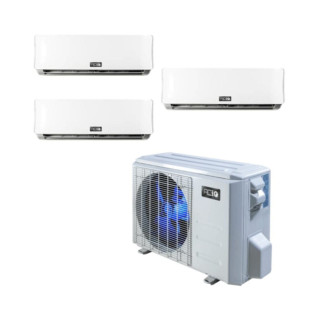 ES-36Z-M5C / ACIQ-09W-HH-MD-3 ACiQ 36k BTU Standard 3 Zone Wall Mount Mini Split System R454B | 24.0 SEER2 | Mini Split Inverter 9+9+9