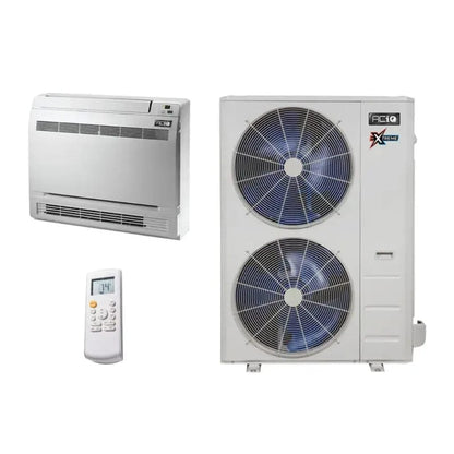 ACIQ-60FM-HH-MD / ACiQ-60ZPL-HP230C ACiQ 60k BTU Platinum Single Zone Extreme Heat  Slim Floor Mount Mini Split System R454B | 18.0 SEER2