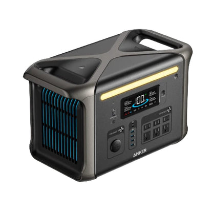 A1772111 Anker SOLIX F1500 1800W LiFePO4 Portable Power Station | 1536Wh | 3000+ cycles | Outdoor Power | Home Backup